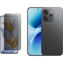 ECR MOBILE Vivo V70 ile Uyumlu Mat Hayalet (Privacy) 9h Kırılmaz Nano Ekran Koruyucu
