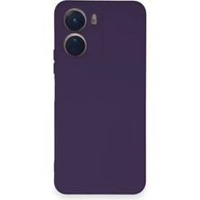 Prativas Y16 Kılıf Nano Içi Kadife Silikon - Mor