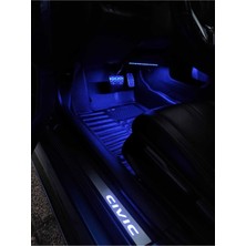 Sese Duyarlı Araç Için Neon LED Ayak Altı Silikon Aydınlatma
