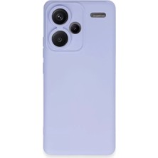 Prativas Redmi Note 13 Kılıf Nano Içi Kadife Silikon - Lila