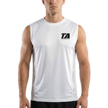 Torq Athletics Sıfır Kol Tişört Xlarge - Beyaz