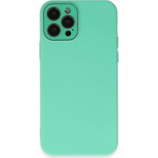 Prativas Iphone 12 Kılıf Lansman Glass Kapak - Turkuaz