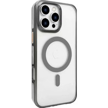 Prativas Iphone 16 Gleam Pc Sert Magsafe Kılıf - Titan Gri
