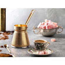 PremiumPort Döküm Cezve 4 Kişilik, Indüksiyonlu Ocaklara Uyumlu 200 ml