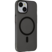 Prativas Iphone 15 Tuna Pc Slim Magsafe Kapak - Siyah