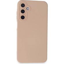 Prativas Galaxy A15 4g Kılıf Nano Içi Kadife Silikon - Pudra