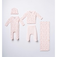 BabyCosy Organic Wear Bebek 5'li Set %100 Organic Pamuk Yenidoğan Serisi - CSYM31139