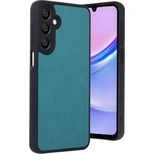 Prativas Galaxy A55 5g Kılıf Aras Deri Kapak - Yeşil