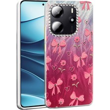 Pileli Store Pilelistore   Xiaomi Redmi Note 14 4g Kılıf Blade Aynalı Desenli Kapak - Desen 3