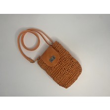 Atlasın Evreni Telefon Çantası Turuncu - Standart