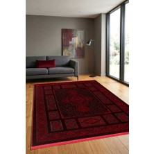 Efor Halı Antique Bordo Halı Modern Dokuma Halı Yumuşak Oturma Odası Salon Çocuk Odası Mutfak Halısı P1620