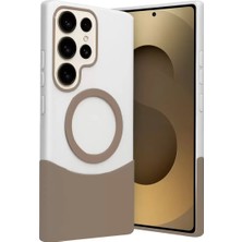 Prativas Galaxy S23 Velar Magsafe Kapak - Çöl Titanyum