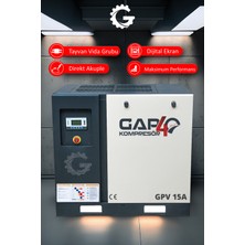GAP Kompresör Vidalı Hava Kompresörü 15HP (Tek Makine) GPV-15A