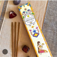 WoodBay Organik Amber Tütsü (3 Paket) Toplam 36 Adet Organik Yağ/doğal