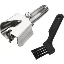 Prativas PM-21009 Paslanmaz Çelik Manuel Burun Kıl Temizleme Tüy Alma Aleti