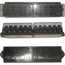 Gutsy Eng 12 Yollu Fıslı Bıcak Sıgorta Kutusu 12V-24V