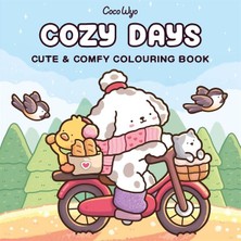 Penguin Cozy Days: Cute And Comfy Colouring Book