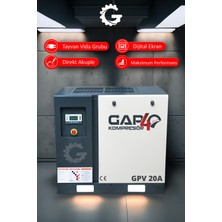 GAP Kompresör Vidalı Hava Kompresörü 20HP (Tek Makine) GPV20-A