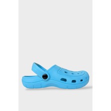 Liger Unisex Comfort Hafif Medikal Hemşire Doktor Sabo Terlik Buz Mavi