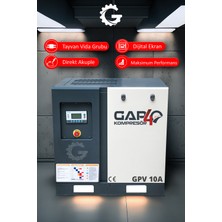 Vidalı Hava Kompresörü 10HP (Tek Makine) GPV-10A