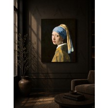 Artease Johannes Vermeer İnci Küpeli Kız (1665) Kanvas Tablo