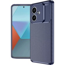Prativas A3 Kılıf Auto Focus Karbon Kapak - Lacivert