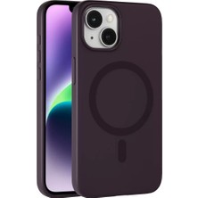 Prativas Iphone 14 Tuna Pc Slim Magsafe Kapak - Derin Mor