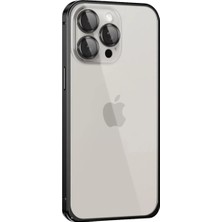 Prativas Iphone 15 Metal Bumper Mat Kapak - Siyah