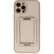 Prativas Iphone 12 Kılıf Coco Elit Kapak - Gold