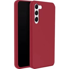 Prativas Galaxy S24 Kılıf First Silikon - Kırmızı