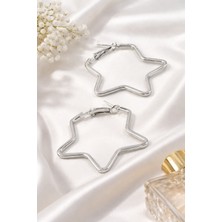 Yıldız Şekilli Halka Küpe