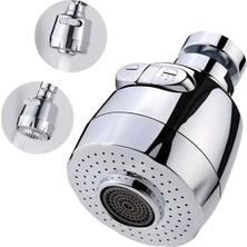 Prativas SN-27114 2 Kademeli Tasarruflu Musluk Başlığı 360 Derece