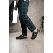 Gezer 15341 Erkek Keçe Rahat Taban Ev Halı Misafir Terliği