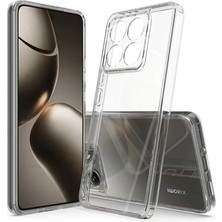 Prativas 14T Kılıf Lüx Şeffaf Silikon