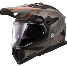 Ls2 Pioneer 2 Devor Kum Terekli Motosiklet Kaskı