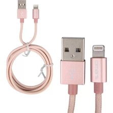 Prativas Omars OMLT040RGLPB 5 Volt 2.4 Amper USB To Lightning Şarj Kablosu