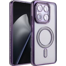 Prativas 15T Joke Simli Magneticsafe Kılıf - Derin Mor