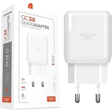 Prativas Qc3 3 Amper 18W Tüm Telefonlarla Uyumlu USB Hızlı Şarj Adaptörü