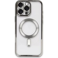 Prativas Iphone 16 Kılıf Kross Magneticsafe Kapak - Titan Gri