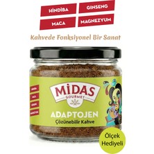 Midas Gourmet Adaptojen - Ginseng, Maca ve Magnezyum Içeren Hindiba Kahvesi 120G