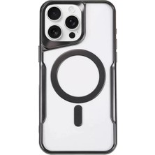 Prativas Iphone 14 Kılıf Boyi Magsafe Silikon Kapak - Siyah