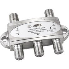 Zibox Herz 4x1 950-2400MHZ 3db Diseqc Switch Uydu Birleştirici