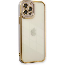 Prativas Iphone 12 Kılıf Liva Lens Silikon - Lila