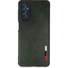Prativas Galaxy M52 5g Kılıf Loop Deri Silikon - Yeşil