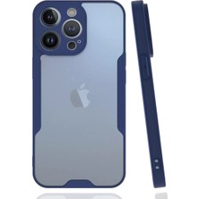 Prativas Iphone 14 Kılıf Platin Silikon - Lacivert