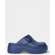 Liger Kadın Comfort Kalın Taban Medikal Hemşire Doktor Sabo Terlik Lacivert