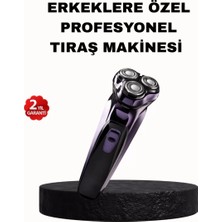 Prativas Şarjlı Saç Sakal Tıraş Makinesi Kablosuz Kompakt Tasarımlı