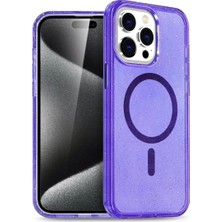 Prativas Iphone 14 Kılıf Magsafe Kapak - Mor