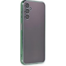 Prativas Galaxy A14 4g Kılıf Lensli Silikon - Yeşil