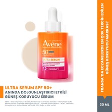 Avene Ultra Serum Spf 50+ Dolgunlaştırıcı Etkili Uva,uvb ve Mavi Işık Karşıtı Güneş Koruyucu Serum 30 ml